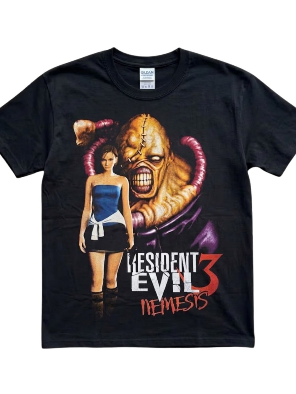 Resident Evil 3 Nemesis Graphic Black Men’s T-Shirt